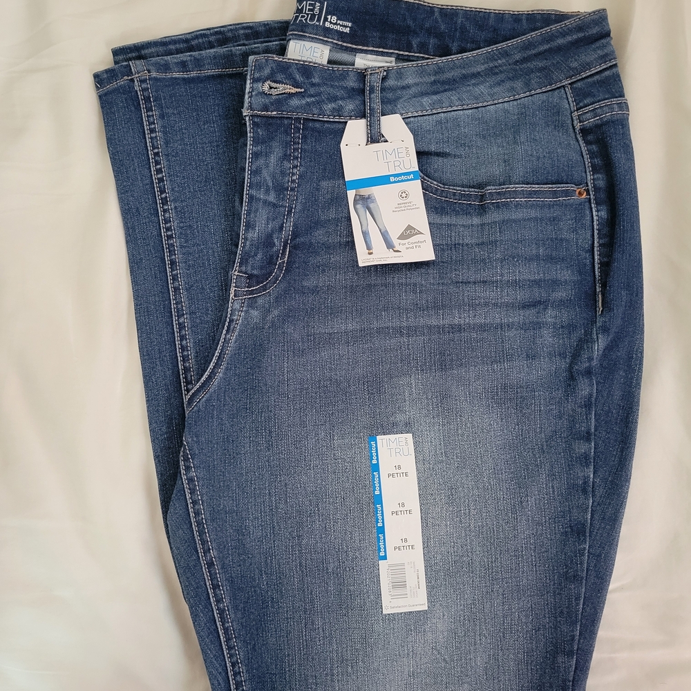 Time and Tru Blue Bootcut Jeans